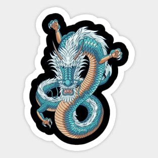 Japanese dragon Sticker